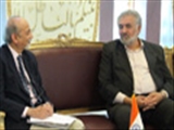 رییس اتاق اصفهان در دیدار با سفیر هند:<br />همکاری مشترک  اصفهان و هند در  صنعت فولاد و نساجی