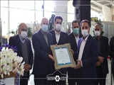 آیین بهره برداری از آزادراه شرق  و طرح  توسعه و بهسازی  فرودگاه بین المللی اصفهان