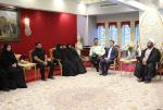 دیدار رئیس اتاق بازرگانی اصفهان با خانواده شهدای امنیت 