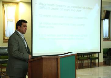 نشست آشنایی با  پوکی استخوان ،فعالیت بدنی و تغذیه در اتاق بازرگانی اصفهان برگزار شد