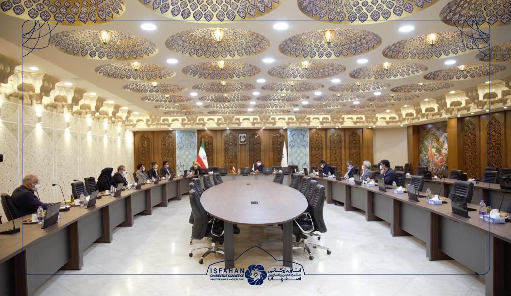 پیگیری مشکلات تولیدکنندگان و صادرکنندگان طلا در اتاق بازرگانی اصفهان