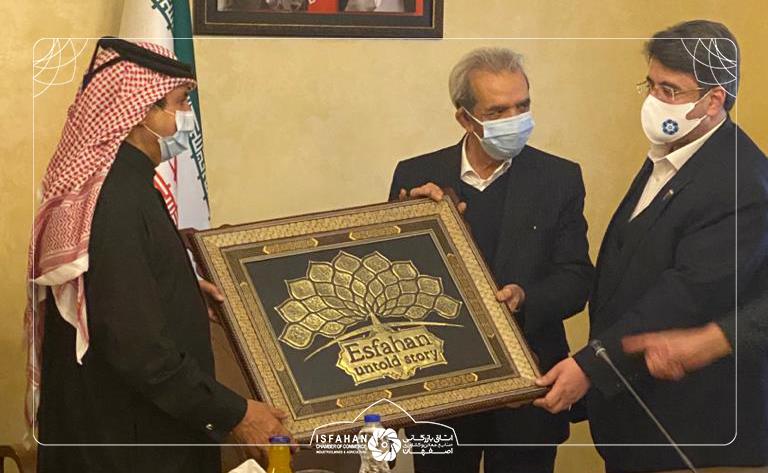 دیدار روسای اتاق های بازرگانی ایران و اصفهان با رئیس اتاق بازرگانی و صنایع قطر