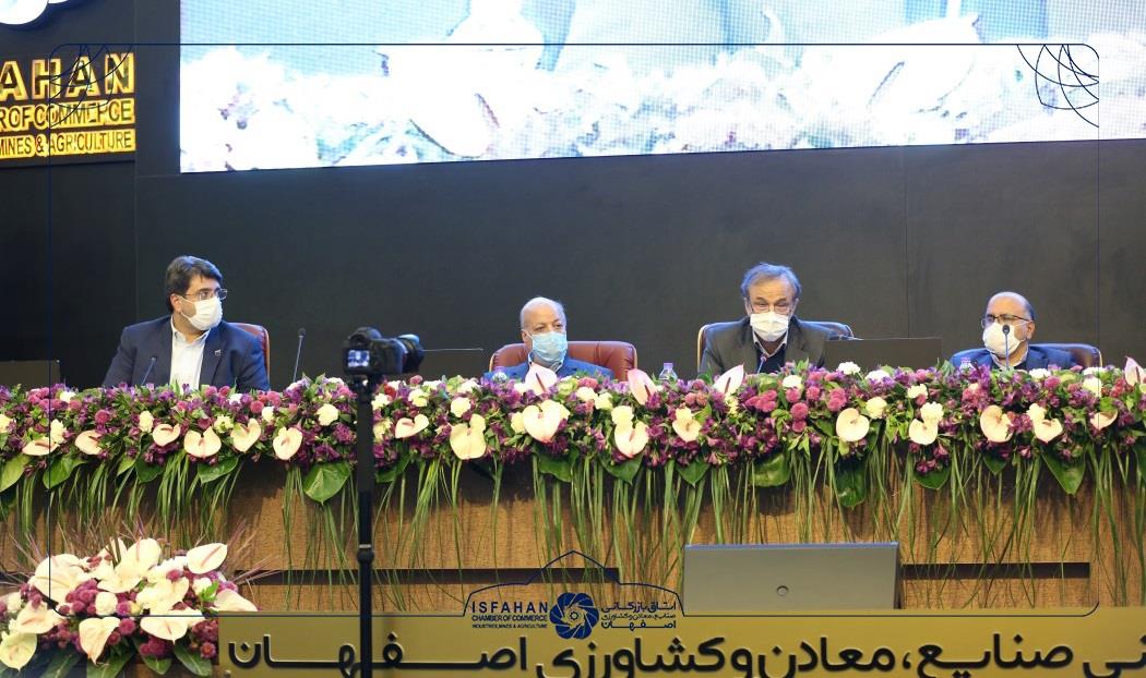 تقدیر وزیر صمت از اتاق بازرگانی اصفهان در زمینه رفع تعهد ارزی