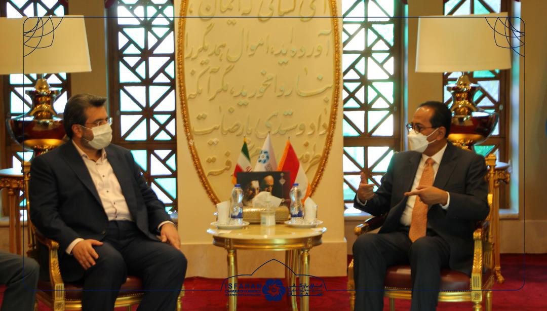 حضور وزیراندونزی در اتاق بازرگانی اصفهان