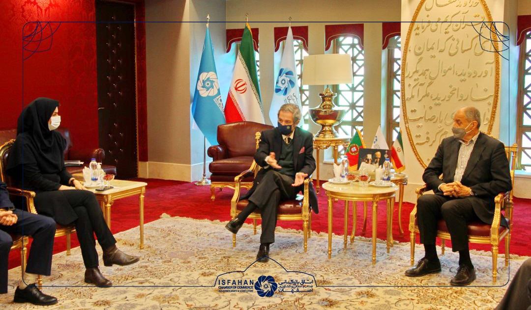 حضور سفیر پرتغال در اتاق بازرگانی اصفهان