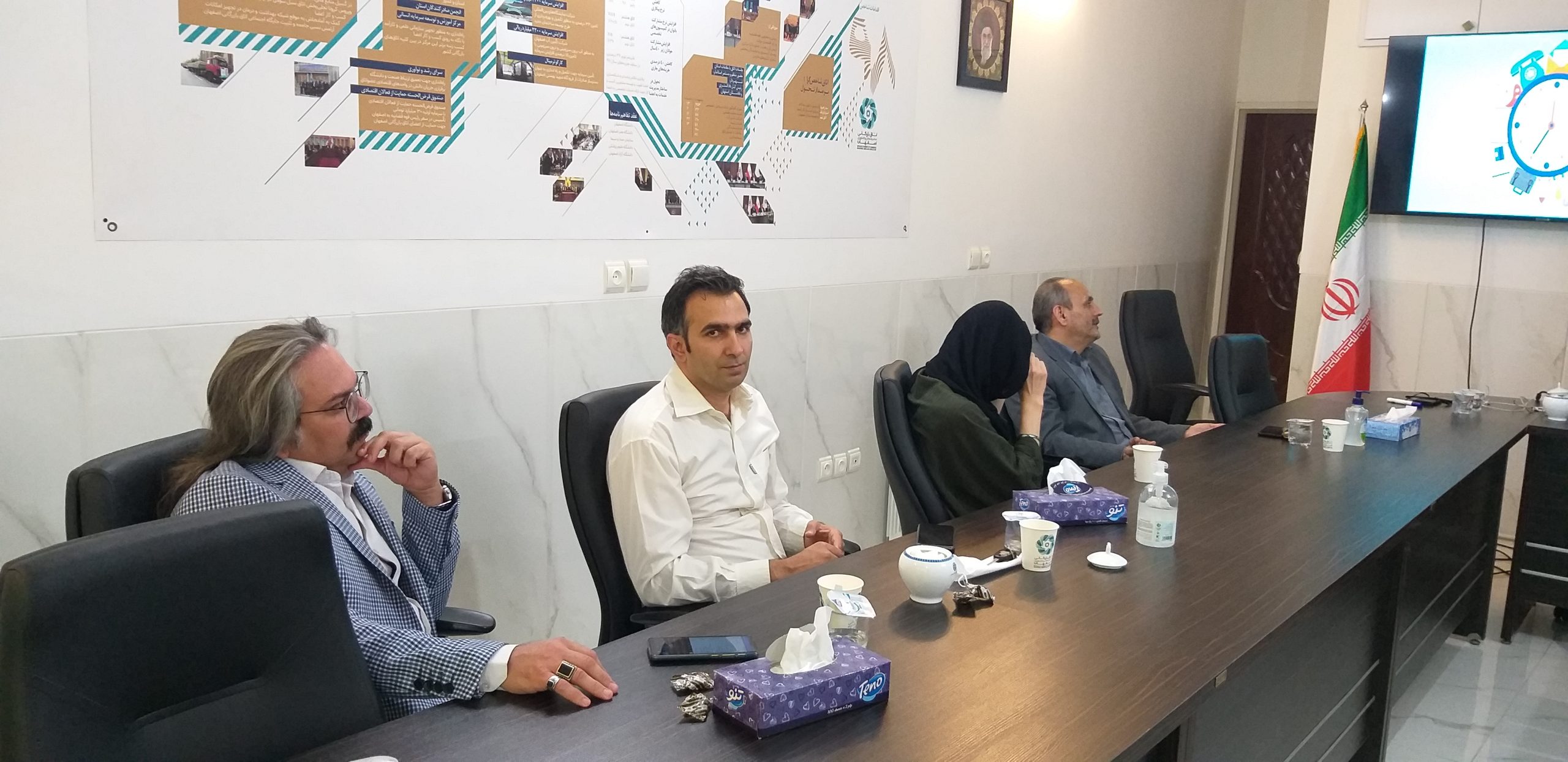برگزاری رویداد آموزشی با عنوان مدیریت زمان در دفتر نمایندگی خوانسار
