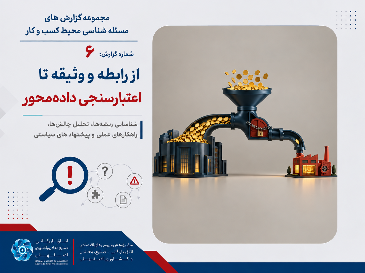 شماره6 : وقتی قیمت پول سرکوب می‌شود؛ رابطه جای اعتبار را می‌گیرد.
